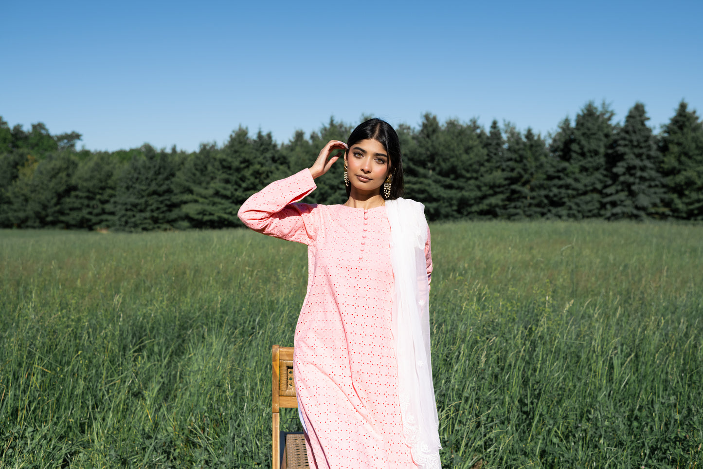 Maheen Pink Kurta