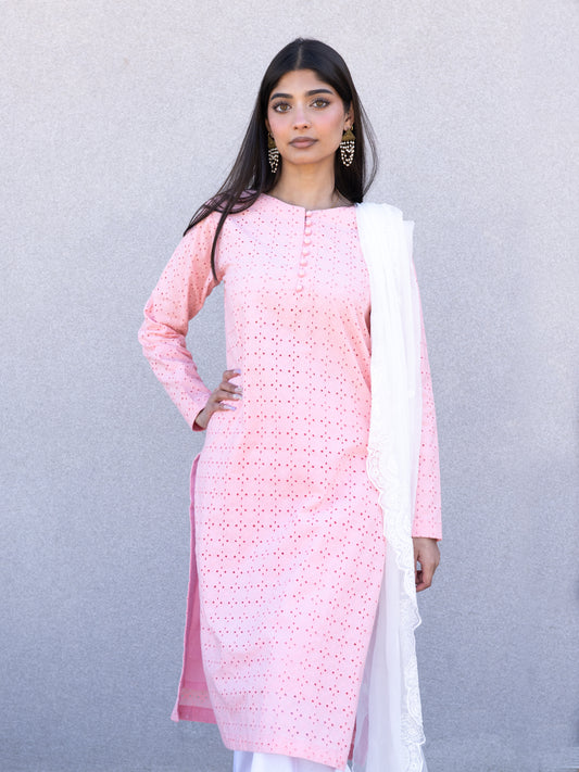 Maheen Pink Kurta