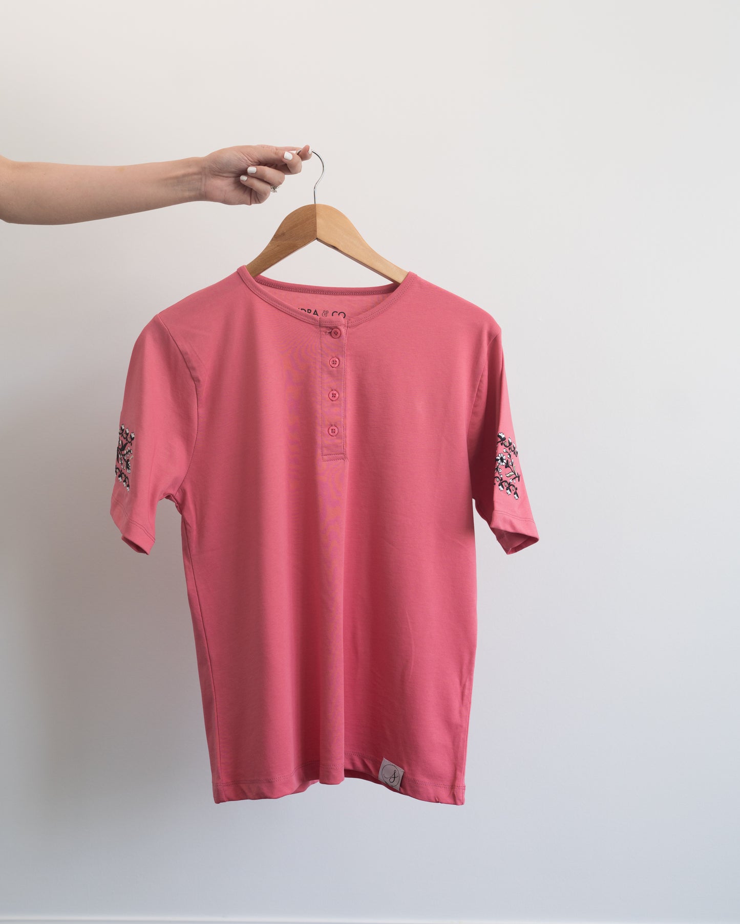 SUKOON - Pink Short Sleeved T-Shirt